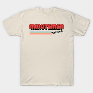 Minutemen San Pedro / Retro Style Design T-Shirt